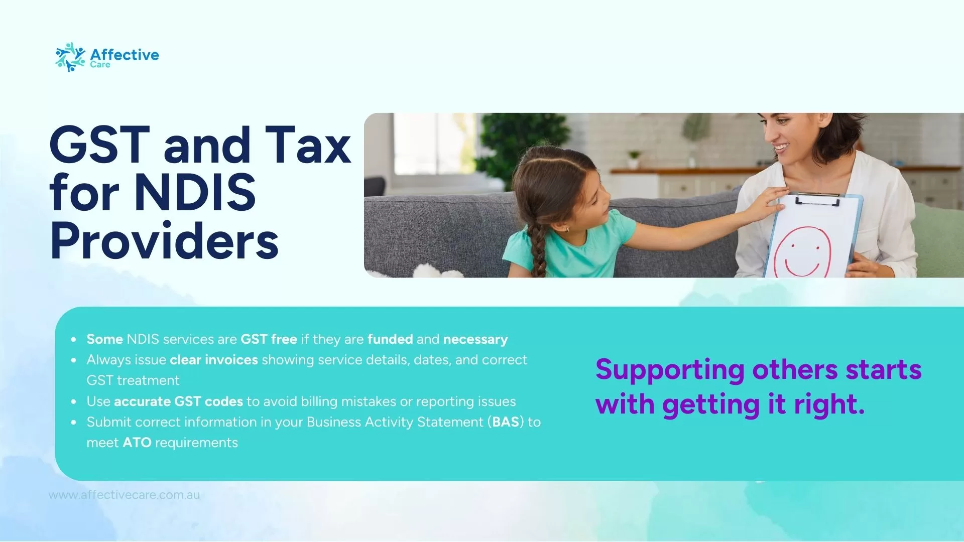 NDIS Providers: Your GST and Tax Responsibilities 